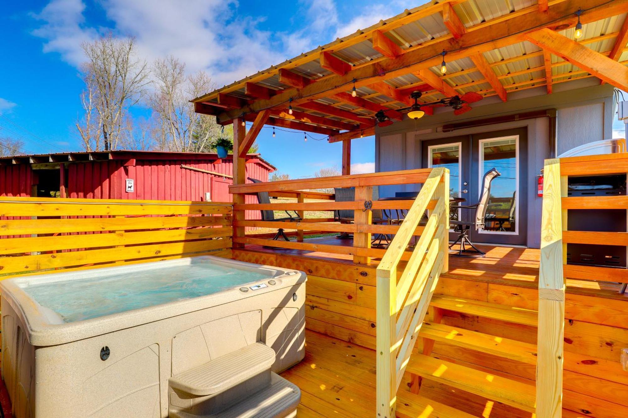 Marshall Studio With Loft, Hot Tub And Views! Exteriér fotografie