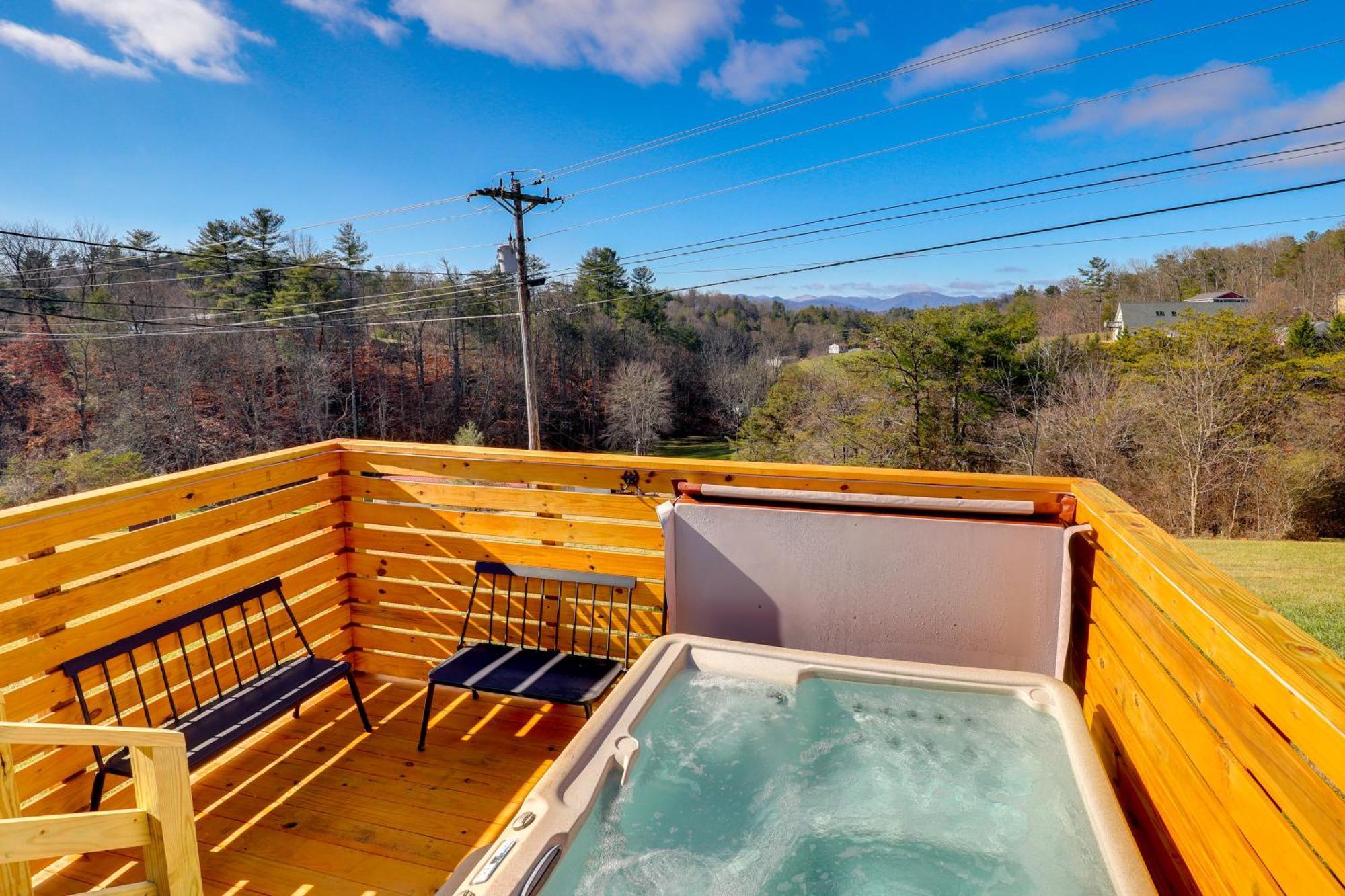 Marshall Studio With Loft, Hot Tub And Views! Exteriér fotografie